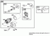 Toro 71228 (17-44HXL) - 17-44HXL Lawn Tractor, 2002 (220000001-220010000) Pièces détachées STARTER ASSEMBLY ENGINE BRIGGS AND STRATTON MODEL 312777-0128-E1