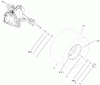 Toro 71228 (17-44HXL) - 17-44HXL Lawn Tractor, 2002 (220000001-220010000) Pièces détachées WHEEL AND TIRE ASSEMBLY