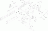 Toro 71228 (17-44HXL) - 17-44HXL Lawn Tractor, 2003 (230000001-230999999) Pièces détachées HEIGHT-OF-CUT COMPONENT ASSEMBLY