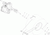 Toro 71228 (17-44HXL) - 17-44HXL Lawn Tractor, 2003 (230000001-230999999) Pièces détachées WHEEL AND TIRE COMPONENT ASSEMBLY