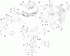 Toro 71228 (17-44HXL) - 17-44HXL Lawn Tractor, 2004 (240000001-240999999) Pièces détachées ENGINE SYSTEM ASSEMBLY