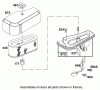 Toro 71300 (12-32XL) - 12-32XL Lawn Tractor, 2000 (200000001-200999999) Listas de piezas de repuesto y dibujos ENGINE BRIGGS & STRATTON MODEL 284707-1148-E1 #5