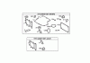 Toro 71428 (XL 380H) - XL 380H Lawn Tractor, 2005 (250000001-250999999) Pièces détachées GASKET ASSEMBLY BRIGGS AND STRATTON 286H77-0165-E1