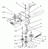 Toro 72103 (268-H) - 268-H Yard Tractor, 1994 (4900001-4999999) Listas de piezas de repuesto y dibujos HYDRO DRIVE COMPONENTS
