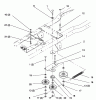 Toro 72103 (268-H) - 268-H Yard Tractor, 1995 (5900601-5999999) Listas de piezas de repuesto y dibujos HYDRO DRIVE COMPONENTS