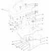 Toro 79161 - 44" Vac-Bagger, TimeCutter Z Riding Mowers, 2001 (210000001-210999999) Pièces détachées 44 INCH DECK COMPONENTS ASSEMBLY