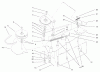 Toro 79162 - 44" Vac-Bagger, TimeCutter Z Riding Mowers, 2004 (240000001-240999999) Listas de piezas de repuesto y dibujos DRIVE COMPONENT ASSEMBLY