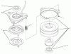Toro 72064 (265-H) - 265-H Lawn and Garden Tractor, 1997 (7900001-7999999) Listas de piezas de repuesto y dibujos CLUTCH