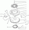 Toro 72064 (265-H) - 265-H Lawn and Garden Tractor, 1997 (7900001-7999999) Listas de piezas de repuesto y dibujos IGNITION/ELECTRICAL