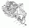 Toro 72064 (265-H) - 265-H Lawn and Garden Tractor, 1998 (8900001-8900599) Pièces détachées BRAKE