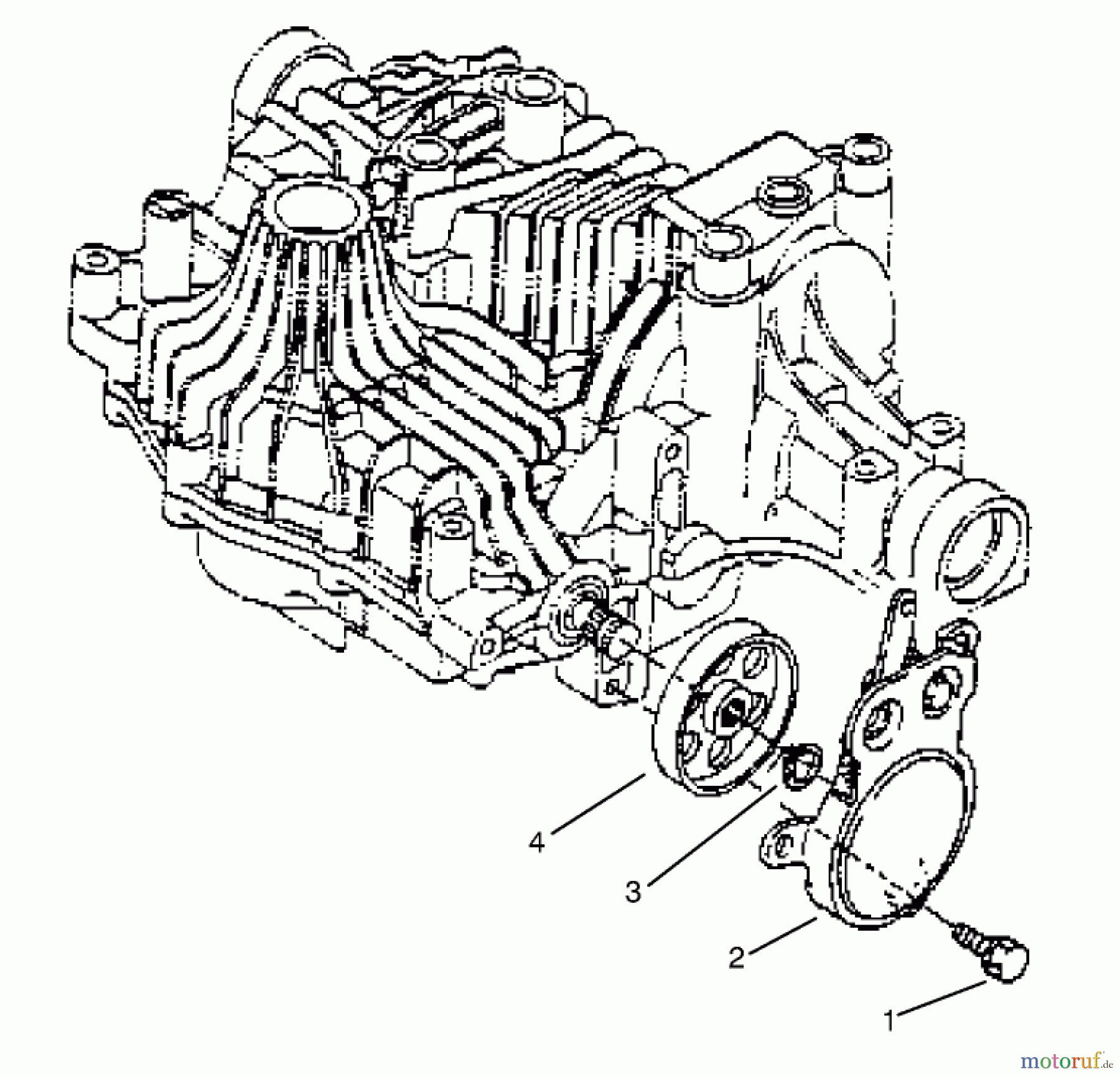  Toro Neu Mowers, Lawn & Garden Tractor Seite 1 72046 (265-H) - Toro 265-H Lawn and Garden Tractor, 1998 (8900001-8900399) BRAKE