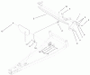 Toro 79165 - 56" Snow Blade, TimeCutter Z / ZX Riding Mowers, 2002 (220000001-220999999) Listas de piezas de repuesto y dibujos LIFT ASSEMBLY