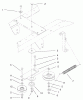 Toro 72052 (266-H) - 266-H Lawn and Garden Tractor, 2001 (210000001-210999999) Listas de piezas de repuesto y dibujos HYDRO DRIVE ASSEMBLY