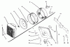 Toro 72085 (267-H) - 267-H Lawn and Garden Tractor, 1996 (6900001-6999999) Listas de piezas de repuesto y dibujos AIR INTAKE/FILTRATION