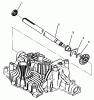 Toro 72104 (267-H) - 267-H Lawn and Garden Tractor, 1996 (6900001-6999999) Pièces détachées AXLE SHAFT