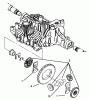 Toro 72085 (267-H) - 267-H Lawn and Garden Tractor, 1996 (6900001-6999999) Listas de piezas de repuesto y dibujos DIFFERENTIAL GEAR