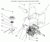 Toro 72085 (267-H) - 267-H Lawn and Garden Tractor, 1996 (6900001-6999999) Listas de piezas de repuesto y dibujos HYDRO TRANSAXLE