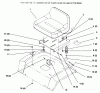 Toro 72085 (267-H) - 267-H Lawn and Garden Tractor, 1996 (6900001-6999999) Listas de piezas de repuesto y dibujos SEAT