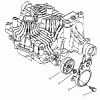 Toro 72104 (267-H) - 267-H Lawn and Garden Tractor, 1997 (7900001-7999999) Ersatzteile BRAKE