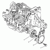 Toro 72104 (267-H) - 267-H Lawn and Garden Tractor, 1998 (8900001-8900599) Pièces détachées BRAKE