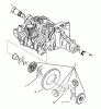 Toro 72104 (267-H) - 267-H Lawn and Garden Tractor, 1998 (8900001-8900599) Pièces détachées DIFFERENTIAL GEAR