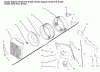 Toro 72107 (268-HE) - 268-HE Lawn and Garden Tractor, 2000 (200000001-200999999) Listas de piezas de repuesto y dibujos AIR INTAKE/FILTRATION