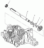 Toro 72102 (269-H) - 269-H Lawn and Garden Tractor, 1997 (7900001-7999999) Ersatzteile AXLE SHAFT