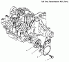 Toro 72106 (270-H) - 270-H Lawn and Garden Tractor, 1999 (9900001-9999999) Pièces détachées BRAKE