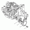 Toro 72110 (270-H) - 270-H Lawn and Garden Tractor, 1998 (8900001-8900599) Pièces détachées BRAKE