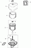 Toro 72200 (416XT) - 416XT Garden Tractor, 2004 (240000001-240999999) Pièces détachées AIR INTAKE/FILTRATION ASSEMBLY KOHLER CV460S-26518