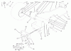 Toro 72201 (417XT) - 417XT Garden Tractor, 2003 (230000001-230999999) Listas de piezas de repuesto y dibujos FRONT AXLE AND FRONT HITCH ASSEMBLY