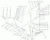 Toro 72201 (417XT) - 417XT Garden Tractor, 2003 (230000001-230999999) Listas de piezas de repuesto y dibujos HYDRO CONTROL ASSEMBLY