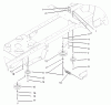 Toro 72201 (417XT) - 417XT Garden Tractor, 2003 (230000001-230999999) Listas de piezas de repuesto y dibujos HYDRO DRIVE ASSEMBLY