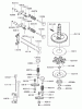 Toro 72202 (419XT) - 419XT Garden Tractor, 2003 (230000001-230999999) Listas de piezas de repuesto y dibujos VALVE / CAMSHAFT ASSEMBLY KAWASAKI FH580V-AS06