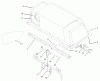Toro 79215 - 38" Twin Bagger, TimeCutter Z Riding Mowers, 2004 (240000001-240999999) Listas de piezas de repuesto y dibujos BAG TO MOWER ASSEMBLY