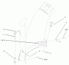 Toro 79215 - 38" Twin Bagger, TimeCutter Z Riding Mowers, 2003 (230000001-230999999) Listas de piezas de repuesto y dibujos BAGGER CHUTE ASSEMBLY PART NO. 94-6036