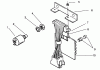 Toro 73380 (312-8) - 312-8 Garden Tractor, 1993 (3900001-3999999) Pièces détachées ELECTRICAL SYSTEM #1