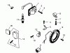 Toro 73380 (312-8) - 312-8 Garden Tractor, 1993 (3900001-3999999) Listas de piezas de repuesto y dibujos IGNITION SYSTEM
