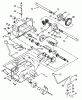 Toro 73380 (312-8) - 312-8 Garden Tractor, 1993 (3900001-3999999) Listas de piezas de repuesto y dibujos TRANSMISSION 8-SPEED #2