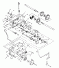 Toro 73400 (314-8) - 314-8 Garden Tractor, 1996 (SN 6900001-6999999) Pièces détachées TRANSMISSION 8-SPEED #1