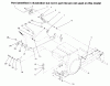 Toro 73402 (314-8) - 314-8 Garden Tractor, 1996 (6900001-6999999) Pièces détachées BRAKE