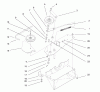 Toro 79301 - 42"/48" Vacuum Bagger, 1997 (7900476-7999999) Listas de piezas de repuesto y dibujos DRIVE COMPONENTS