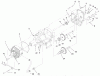 Toro 73423 (416-H) - 416-H Garden Tractor, 1997 (7900001-7999999) Pièces détachées HYDROSTATIC TRANSMISSION #2