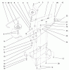 Toro 79305 - 44" Vacuum Bagger, 1998 (8900001-8999999) Listas de piezas de repuesto y dibujos DRIVE COMPONENTS ASSEMBLY