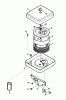 Toro 73501 (520-H) - 520-H Garden Tractor, 1993 (39000001-39999999) Pièces détachées AIR CLEANER