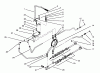 Toro 73501 (520-H) - 520-H Garden Tractor, 1993 (39000001-39999999) Pièces détachées HYDRAULIC SYSTEM