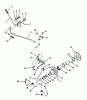 Toro 73501 (520-H) - 520-H Garden Tractor, 1993 (39000001-39999999) Pièces détachées PTO CLUTCH AND CONTROL