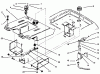 Toro 73501 (520-H) - 520-H Garden Tractor, 1996 (69000001-69999999) Listas de piezas de repuesto y dibujos FUEL TANK AND FUEL PUMP