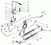 Toro 73501 (520-H) - 520-H Garden Tractor, 1996 (69000001-69999999) Listas de piezas de repuesto y dibujos HYDRAULIC CONTROL SYSTEM