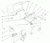 Toro 79401 - Easy Twin 42" Vacuum Bagger, 1993 (3900001-3999999) Listas de piezas de repuesto y dibujos 42" DECK COMPONENTS ASSEMBLY